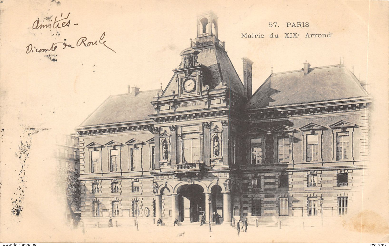 75-PARIS-XIX-MAIRIE-N°T2409-A/0273 - Distrito: 19