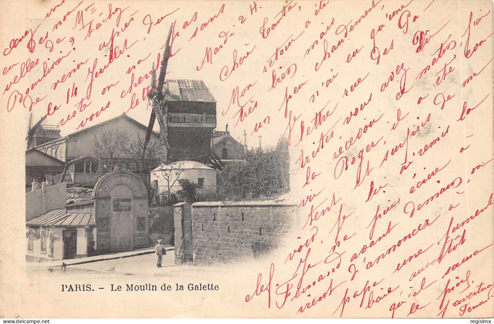 75-PARIS-XVIII-LE MOULIN D LA GALETTE-N°T2409-A/0205 - Légumes