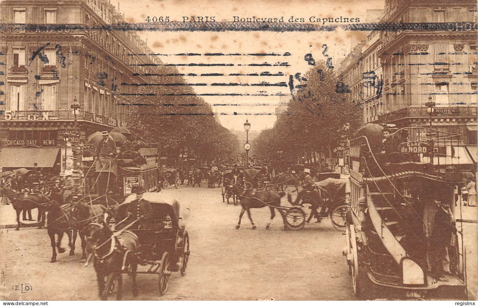 75-PARIS-VIII-BOULEVARD DES CAPUCINES-N°T2409-A/0167 - District 08
