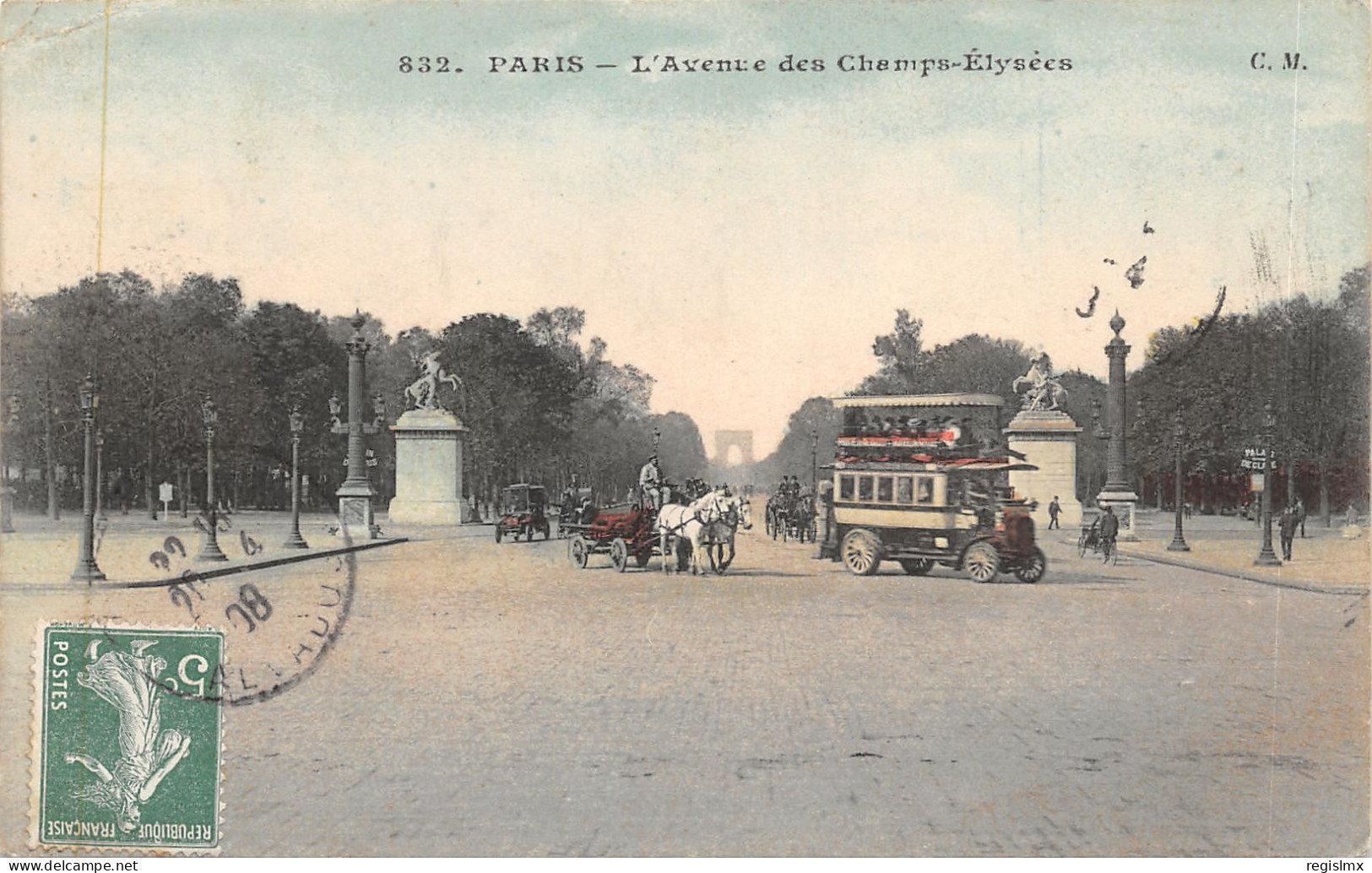 75-PARIS-VIIII-AVENUE DES CHAMPS ELYSEES-N°T2409-A/0105 - Arrondissement: 08