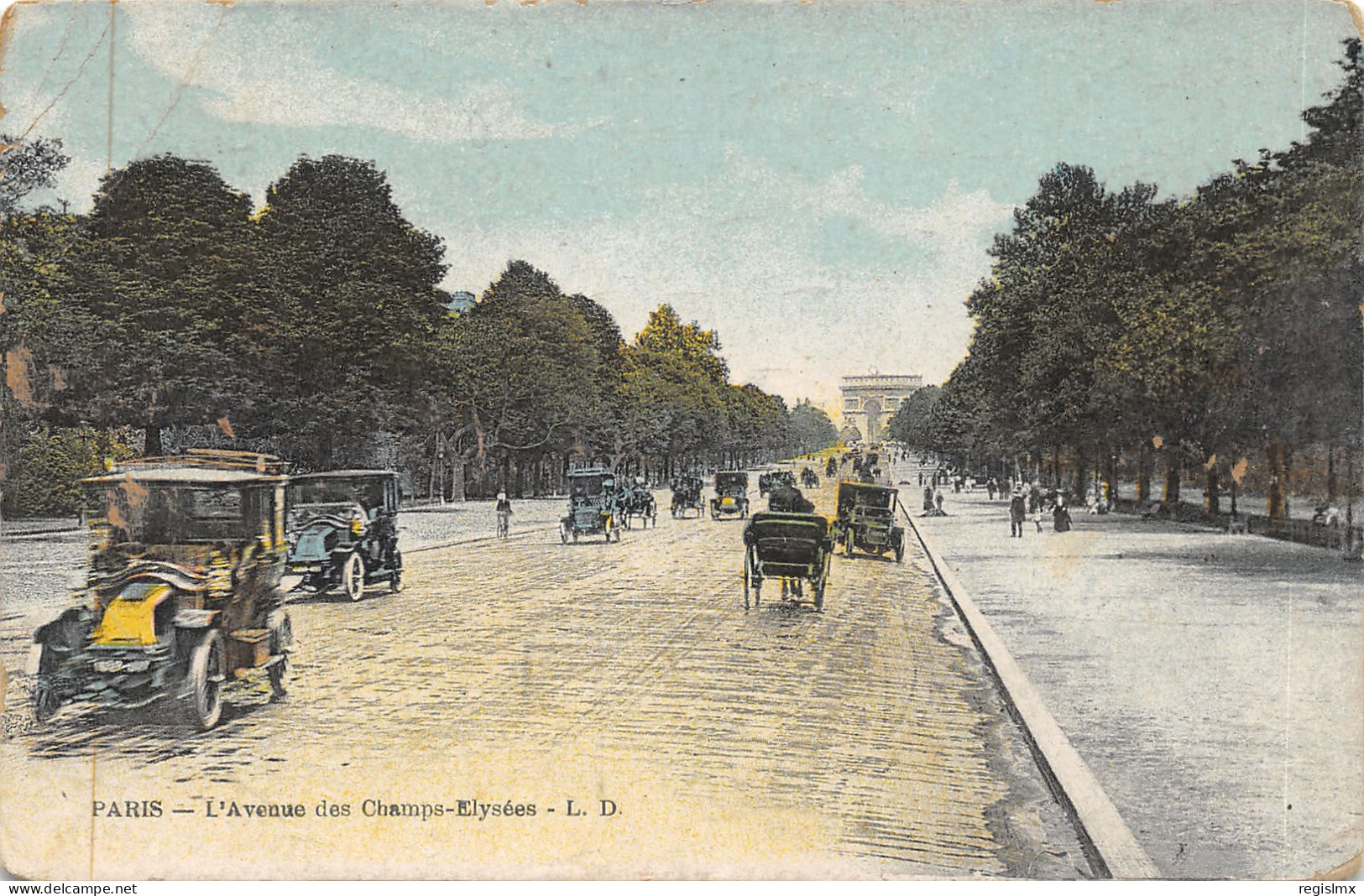 75-PARIS-VIII-AVENUE DES CHAMPS ELYSEES-N°T2409-A/0059 - Champs-Elysées