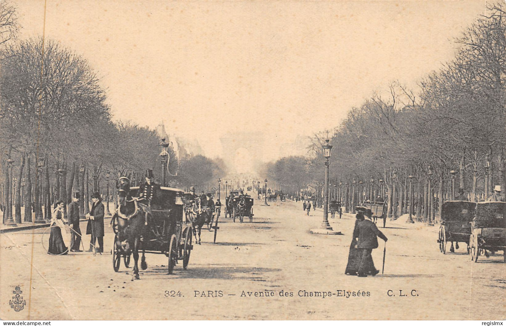 75-PARIS-VIII-AVENUE DES CHAMPS ELYSEES-N°T2409-A/0057 - Champs-Elysées