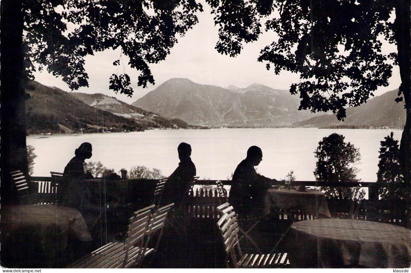 Kaltenbrunn A.Tegernsee - Bl.v.Herzogl.Restaurant-Cafe Gel.1959 - Tegernsee