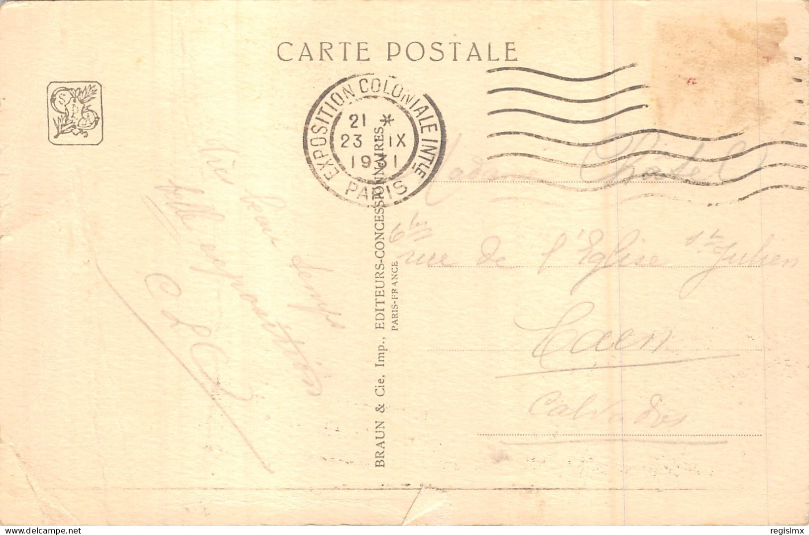 75-PARIS-EXPOSITION COLONIALE INTERNATIONALE 1931-N°T2408-H/0291 - Ausstellungen