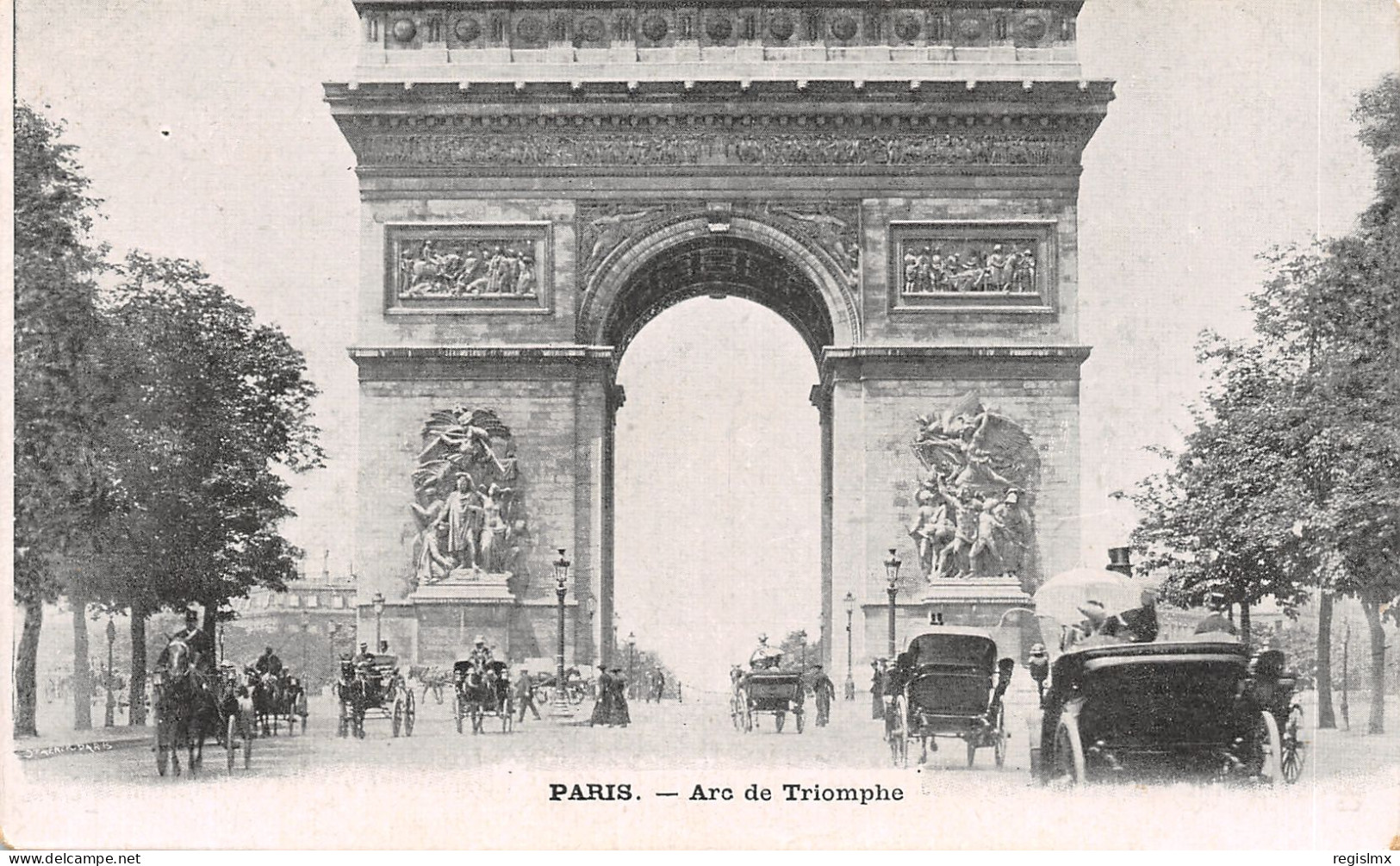 75-PARIS-ARC DE TRIOMPHE-N°T2409-D/0393 - Triumphbogen