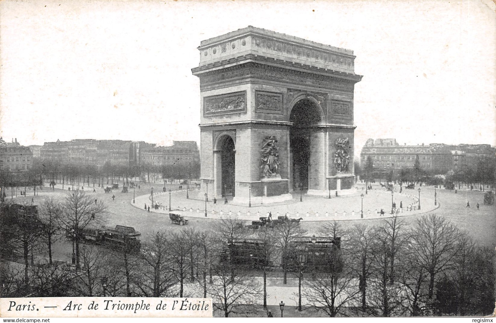 75-PARIS-ARC DE TRIOMPHE-N°T2409-D/0371 - Arc De Triomphe