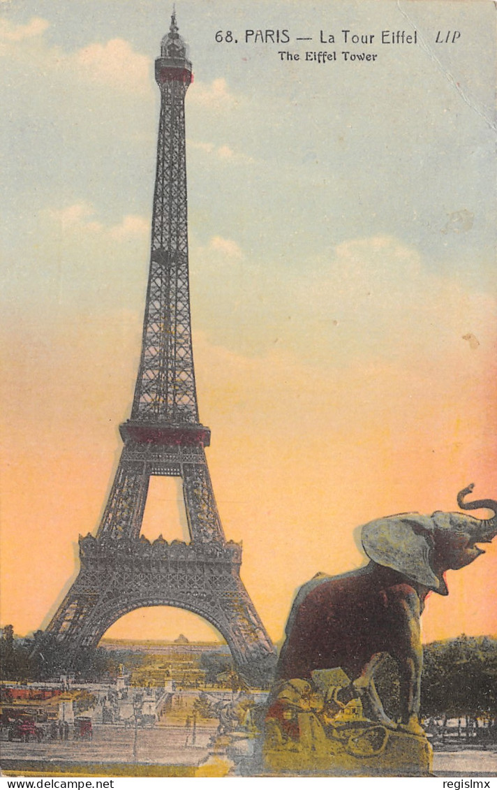 75-PARIS-LA TOUR EIFFEL-N°T2409-D/0223 - Eiffelturm