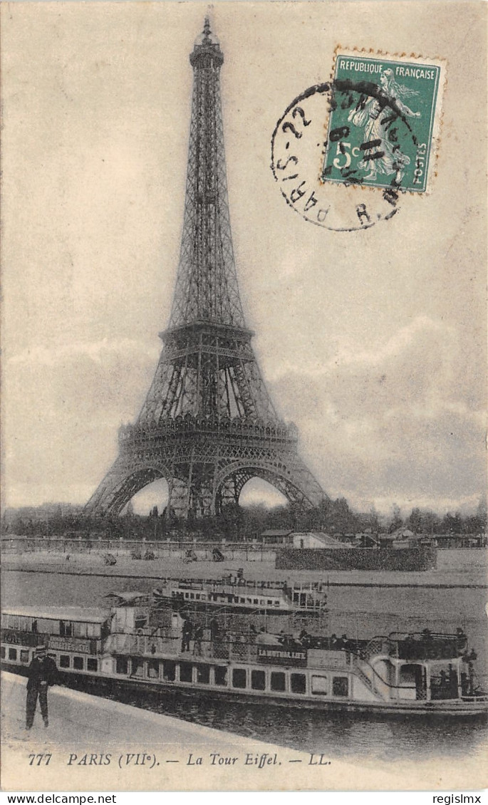 75-PARIS-LA TOUR EIFFEL-N°T2409-D/0187 - Eiffelturm
