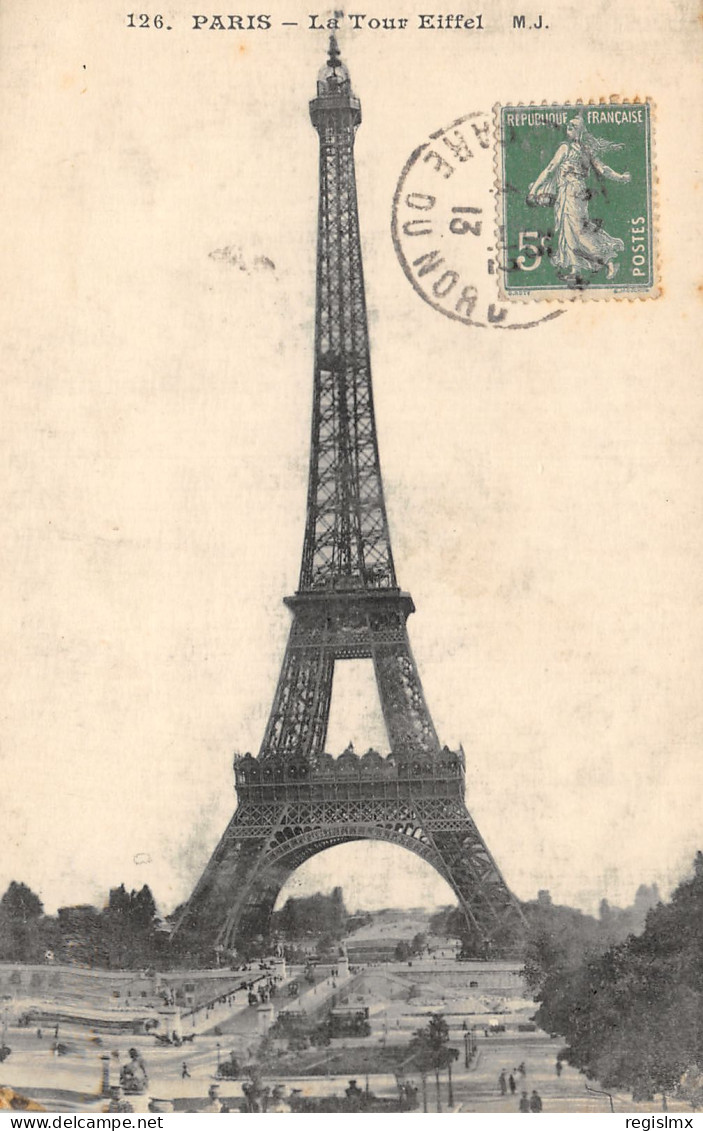 75-PARIS-LA TOUR EIFFEL-N°T2409-D/0181 - Tour Eiffel