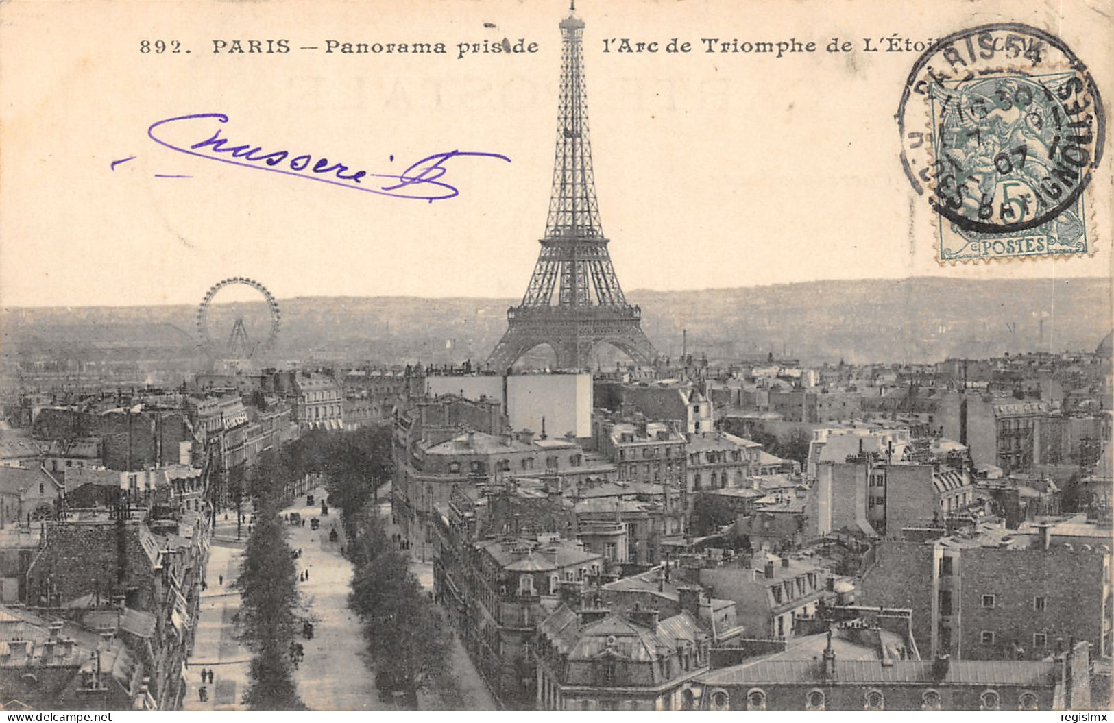 75-PARIS-LA TOUR EIFFEL-N°T2409-D/0165 - Tour Eiffel