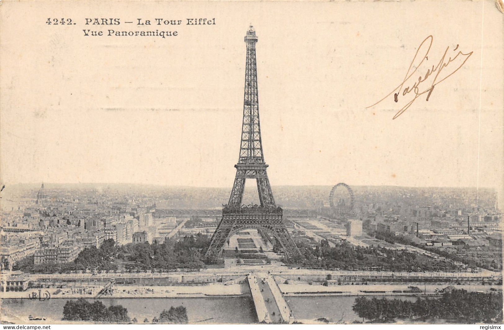 75-PARIS-LA TOUR EIFFEL-N°T2409-D/0167 - Tour Eiffel