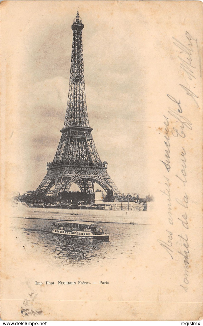 75-PARIS-LA TOUR EIFFEL-N°T2409-D/0143 - Eiffelturm