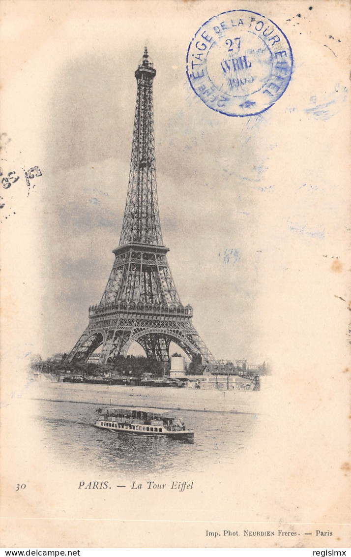 75-PARIS-LA TOUR EIFFEL-N°T2409-D/0145 - Tour Eiffel