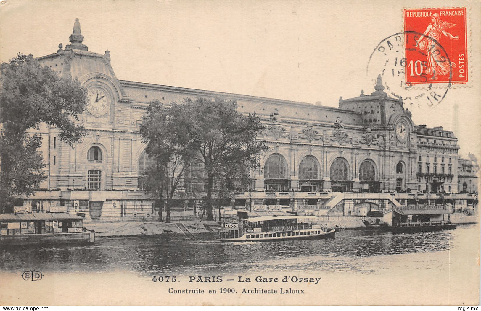 75-PARIS-GARE D ORSAY-N°T2409-D/0139 - Pariser Métro, Bahnhöfe