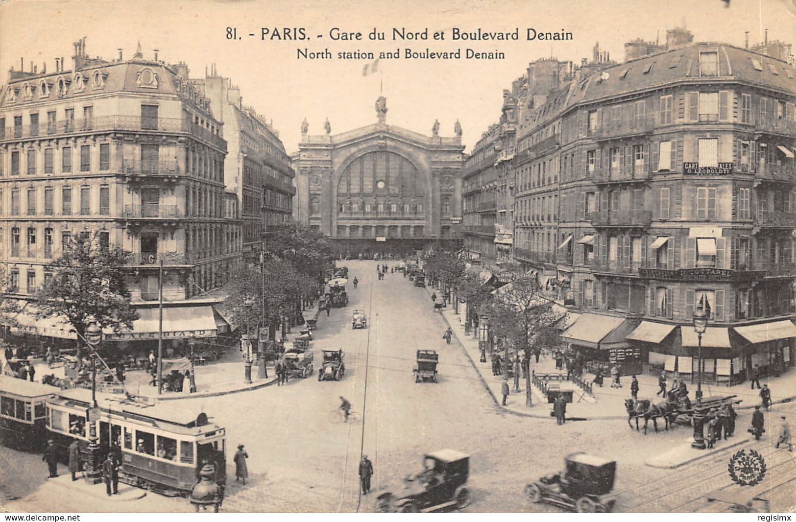 75-PARIS-LA GARE DU NORD-N°T2409-C/0287 - Pariser Métro, Bahnhöfe