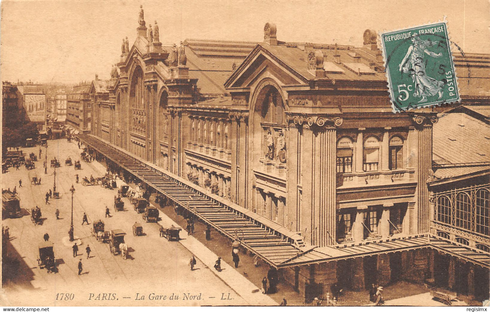 75-PARIS-LA GARE DU NORD-N°T2409-C/0271 - Métro Parisien, Gares