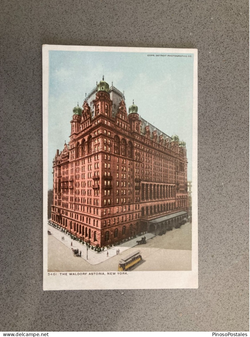 The Waldorf Astoria, New York Carte Postale Postcard - Cafés, Hôtels & Restaurants
