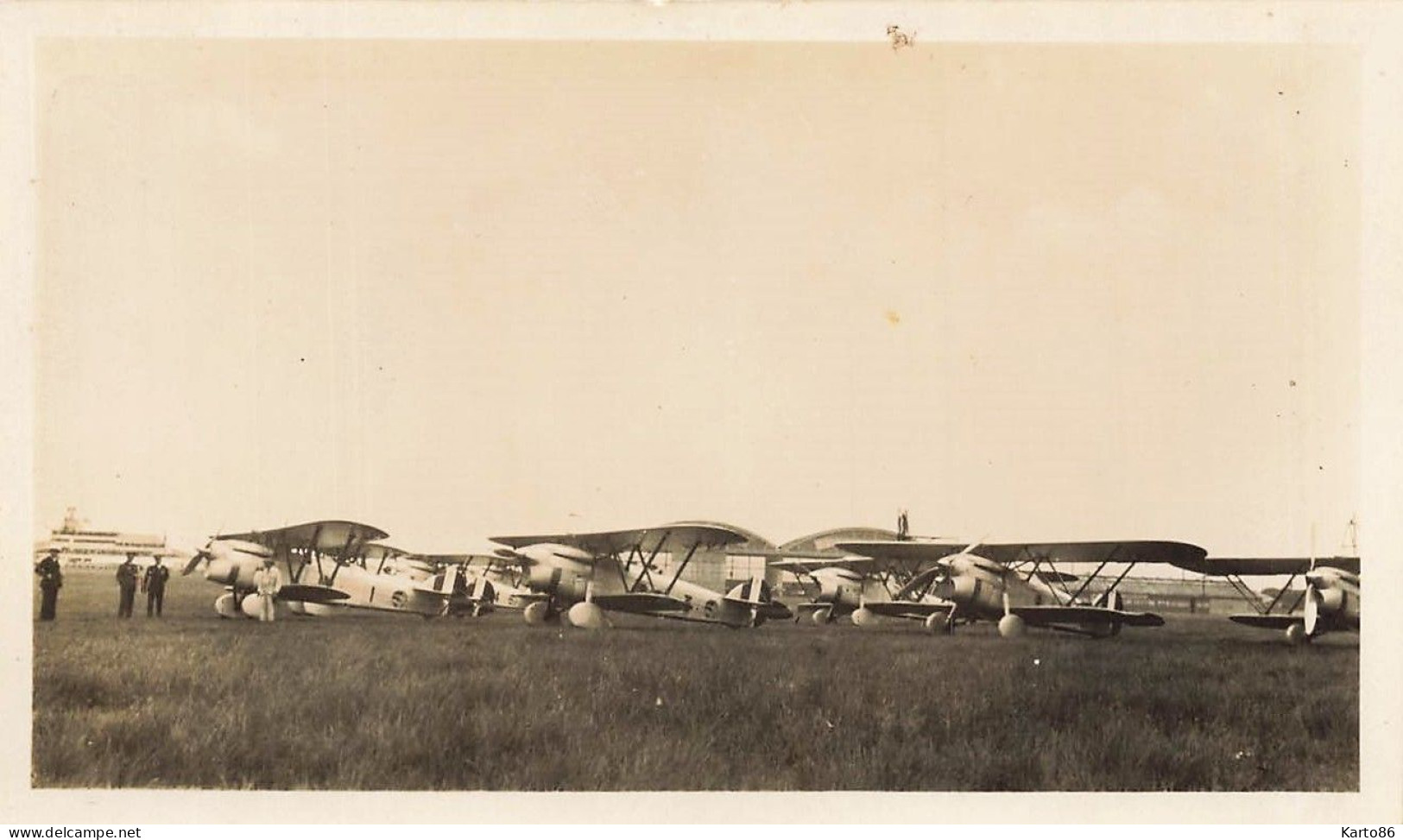 Aviation * Avion Marque Type Modèle ? & Aviateur * Aérodrome Avions * Photo Ancienne Format 11.2x6.8cm - ....-1914: Précurseurs