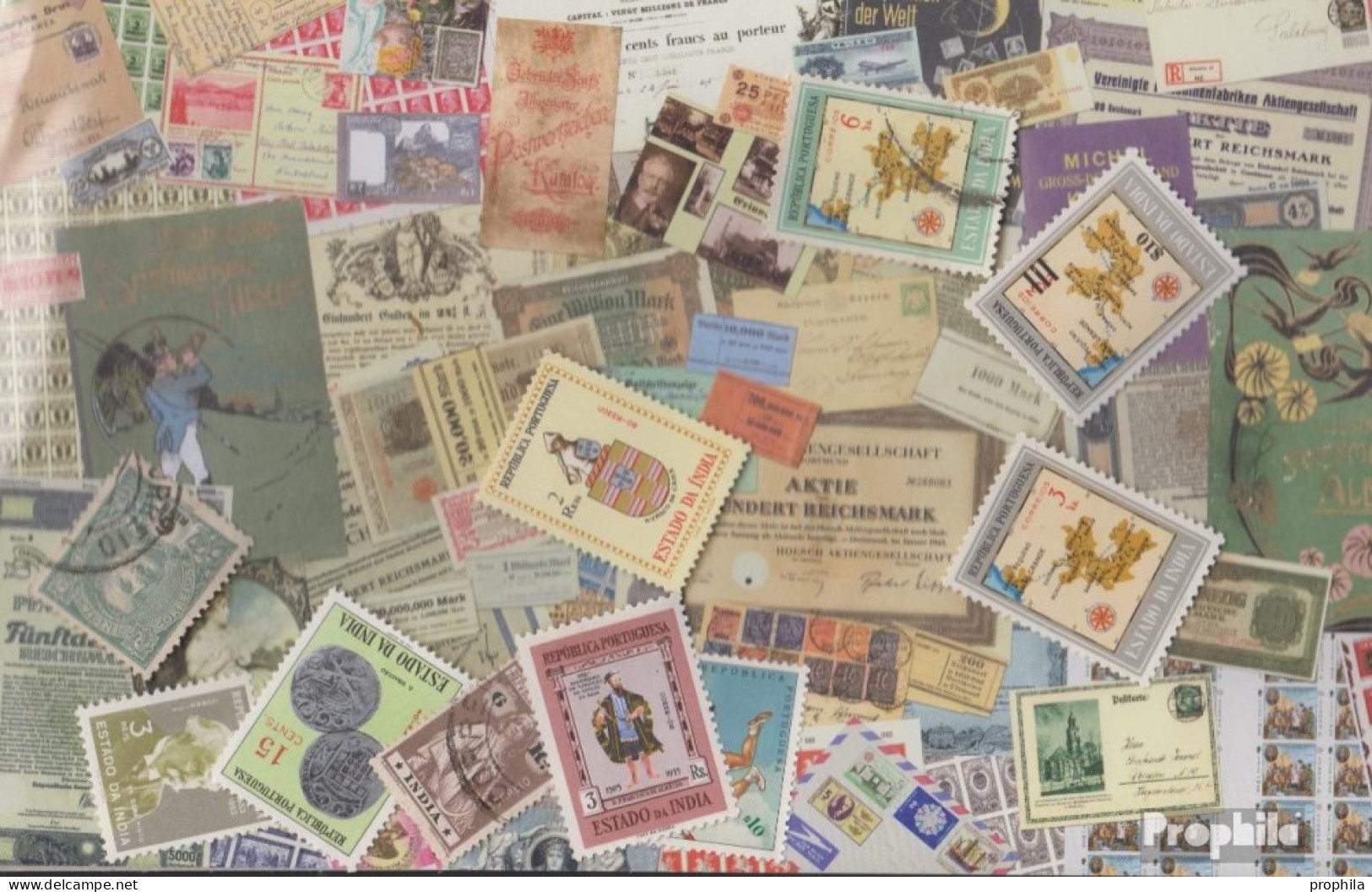 Portugiesisch-Indien Briefmarken-10 Verschiedene Marken - Autres & Non Classés