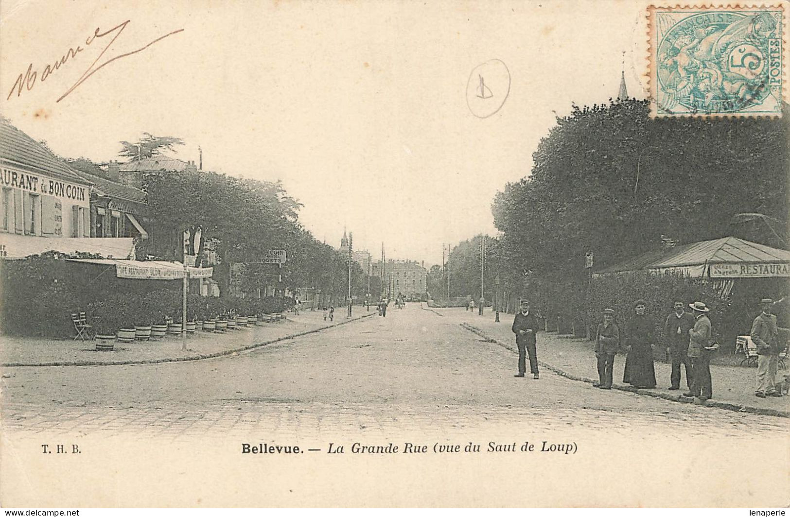 D9744 Bellevue La Grande Rue - Autres & Non Classés