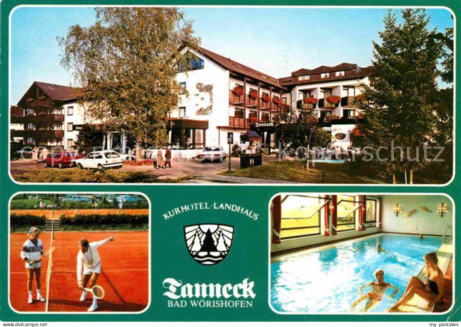 72686243 Bad Woerishofen Kurhotel Landhaus Tanneck Tennisplatz Hallenbad Bad Woe - Bad Wörishofen