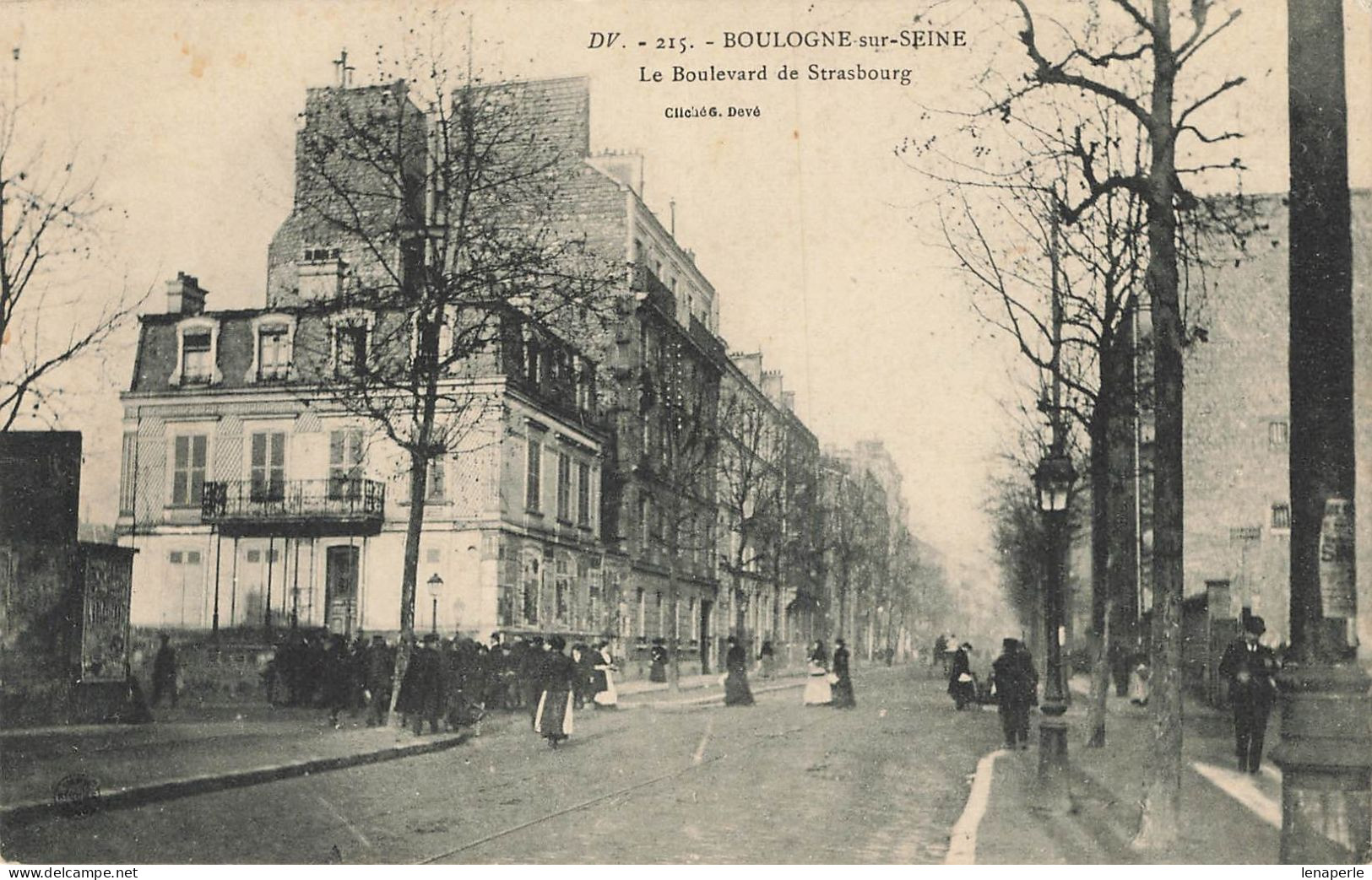 D9746 Boulogne Sur Seine Le Boulevard Des Strasbourg - Autres & Non Classés