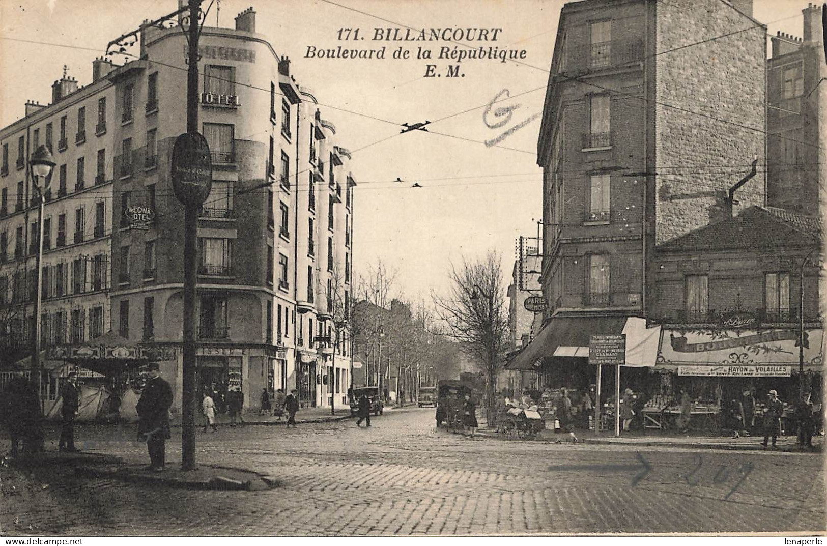 D9747 Billancourt Boulevard De La République - Boulogne Billancourt