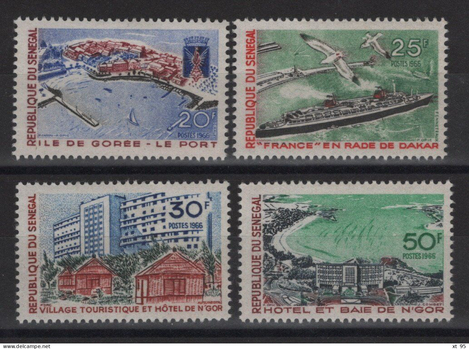 Senegal - N°284 à 287 - * Neufs Avec Trace De Charniere - Cote 4.50€ - Senegal (1960-...)