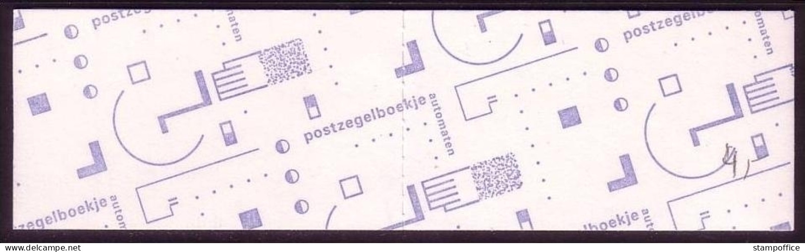 NIEDERLANDE MH 44 GESTEMPELT(USED) PB 43 B KÖNIGIN BEATRIX 1991 - Booklets & Coils