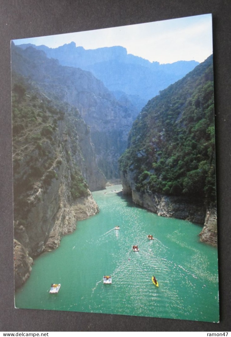 Lumière Et Beauté Du Verdon, Promenade En Pédalo Dans Le Grand Canyon - Les Editions Aris, Bandol - Autres & Non Classés