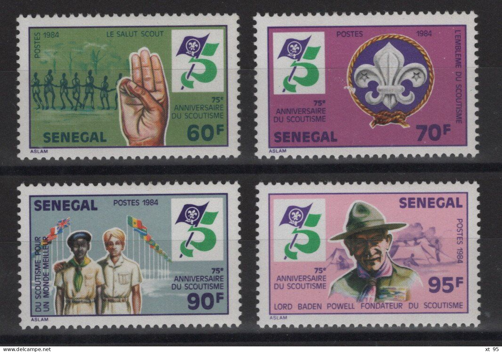 Senegal - N°607 à 610 - * Neufs Avec Trace De Charniere - Cote 4€ - Senegal (1960-...)