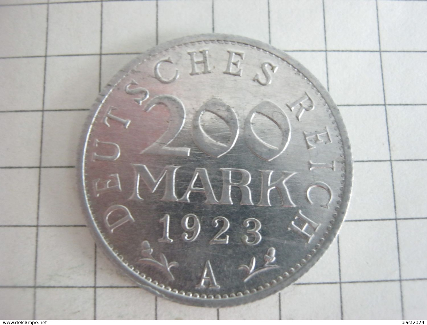 Germany 200 Mark 1923 A - 200 & 500 Mark