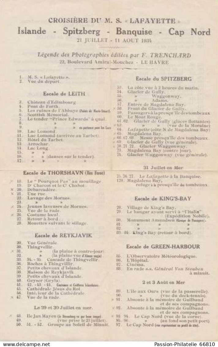 Iles Feroë - THORSHAVN - Le "Pourquoi Pas" Au Mouillage - Expédition Polaire - Cliché Tiré Du M.S. Lafayette En 1934 - Faroe Islands