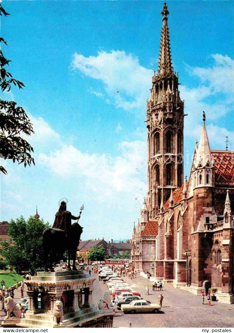 72684868 Budapest Matthiaskirche Und St Stefans Denkmal Budapest - Hongrie