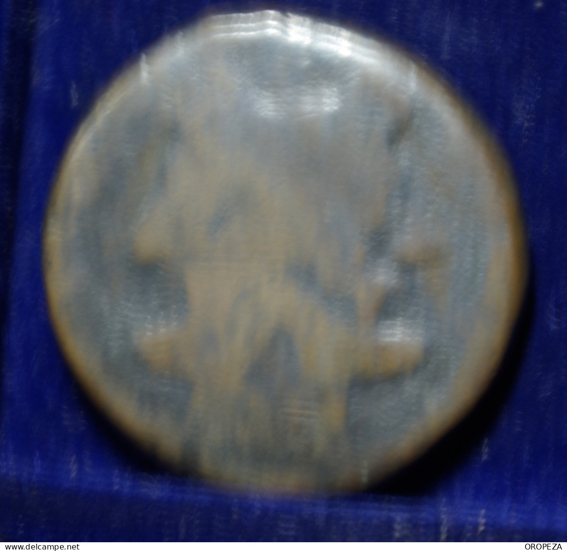 76  -  BONITO  AS  DE  JANO - SERIE SIMBOLOS -   MARIPOSA  - MBC - Republiek (280 BC Tot 27 BC)