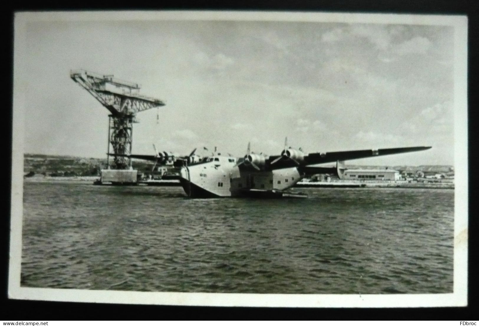 CPSM Hydravion à Marignane New York : Yankee Clipper ( Avion Postal - Aviation ) - 1946-....: Ere Moderne