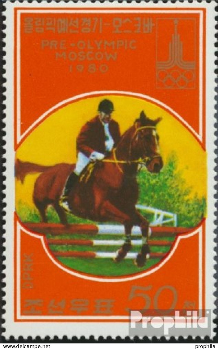 Nord-Korea 1713A (kompl.Ausg.) Postfrisch 1978 Reitsport - Korea (Nord-)