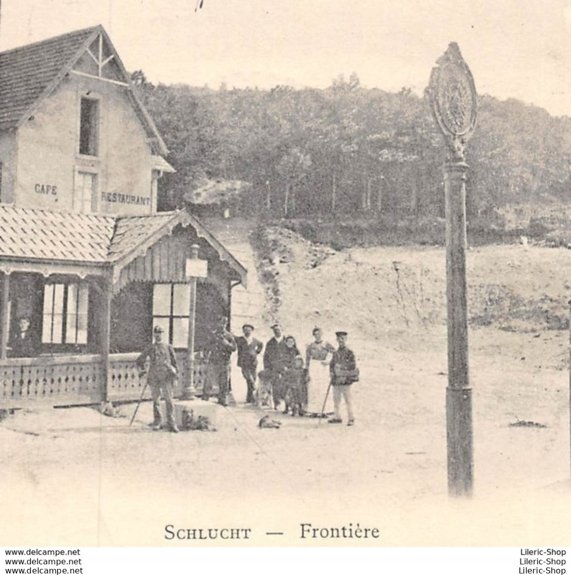 ►88►CPA◄PRÉCURSEUR►1901◄FRONTIÈRE►CLICHÉ BELUCHE, GERARDMER No 11 - Sonstige & Ohne Zuordnung