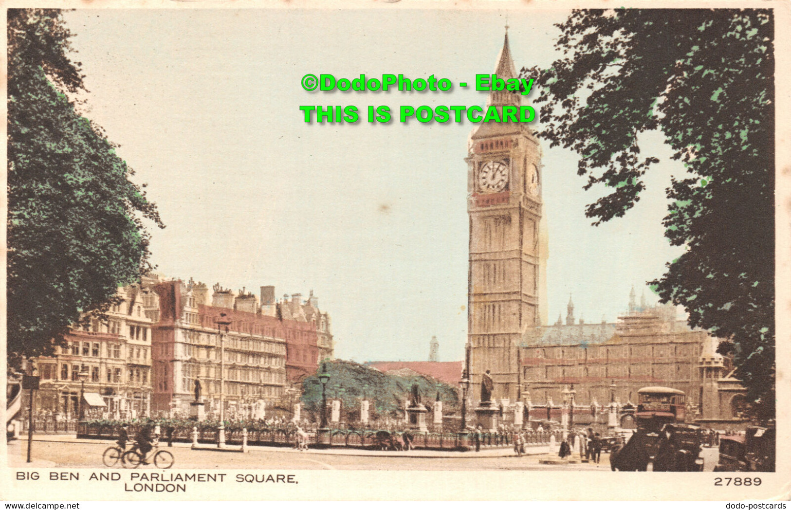 R423907 London. Big Ben And Parliament Square. B. P. Co - Autres & Non Classés