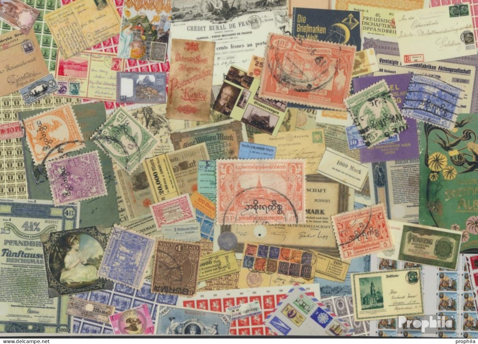 Birma Briefmarken-10 Verschiedene Marken - Myanmar (Burma 1948-...)