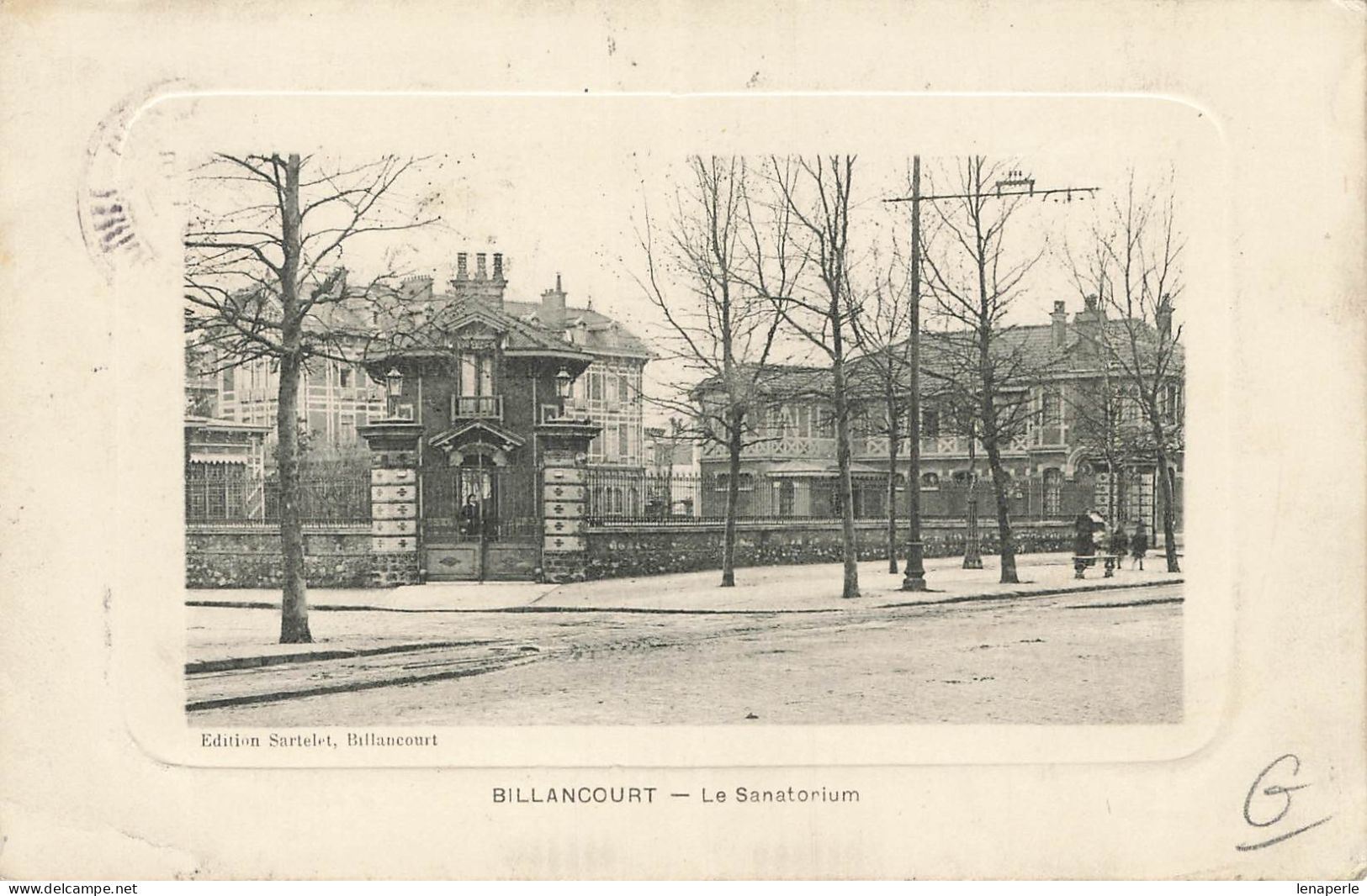 D9758 Billancourt Le Sanatorium - Boulogne Billancourt