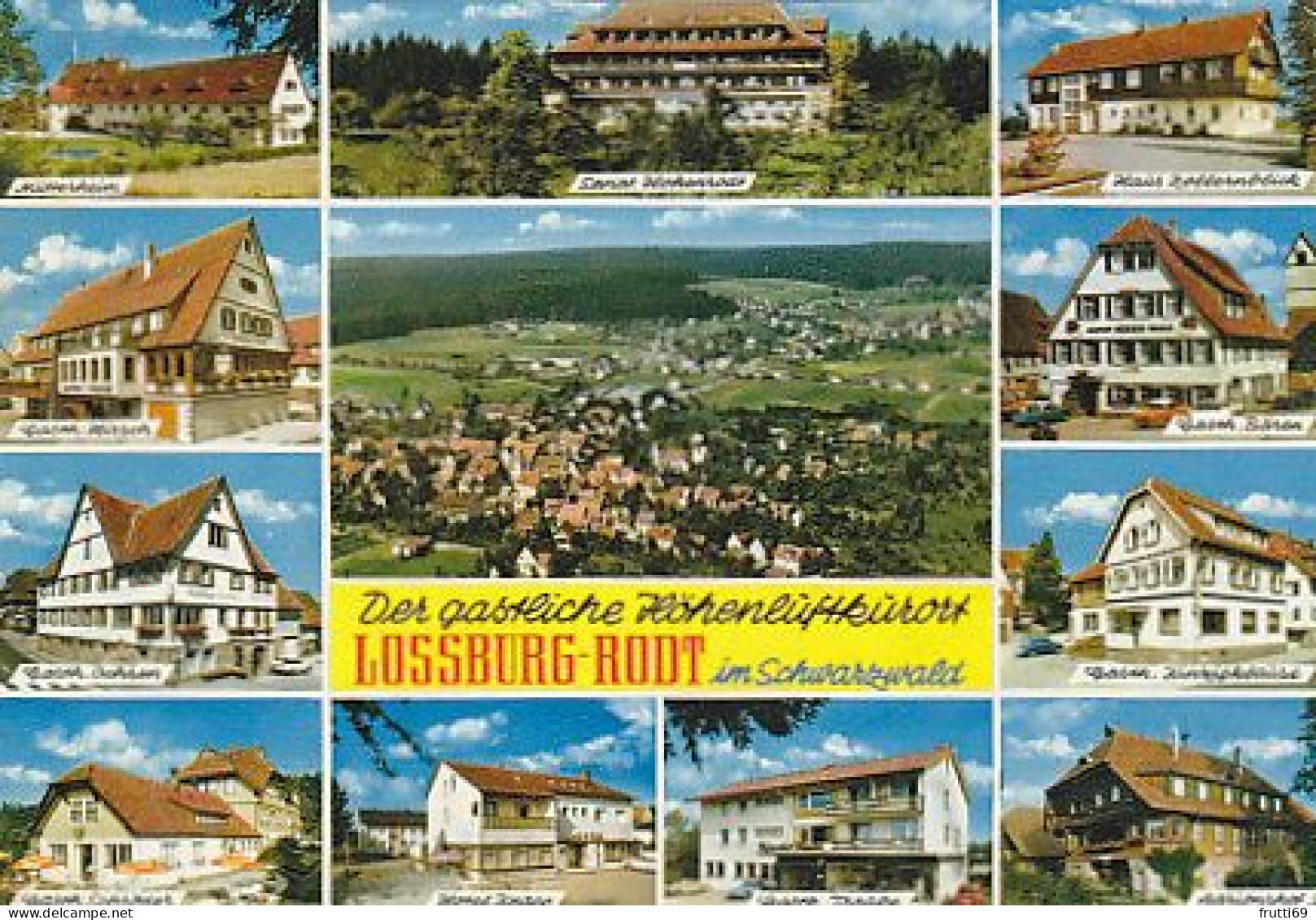 AK 211836 GERMANY - Lossburg-Rodt - Hochschwarzwald