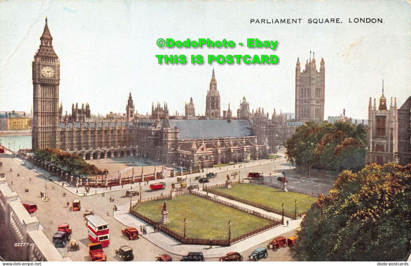 R423912 London. Parliament Square. Valentine. Valesque - Autres & Non Classés