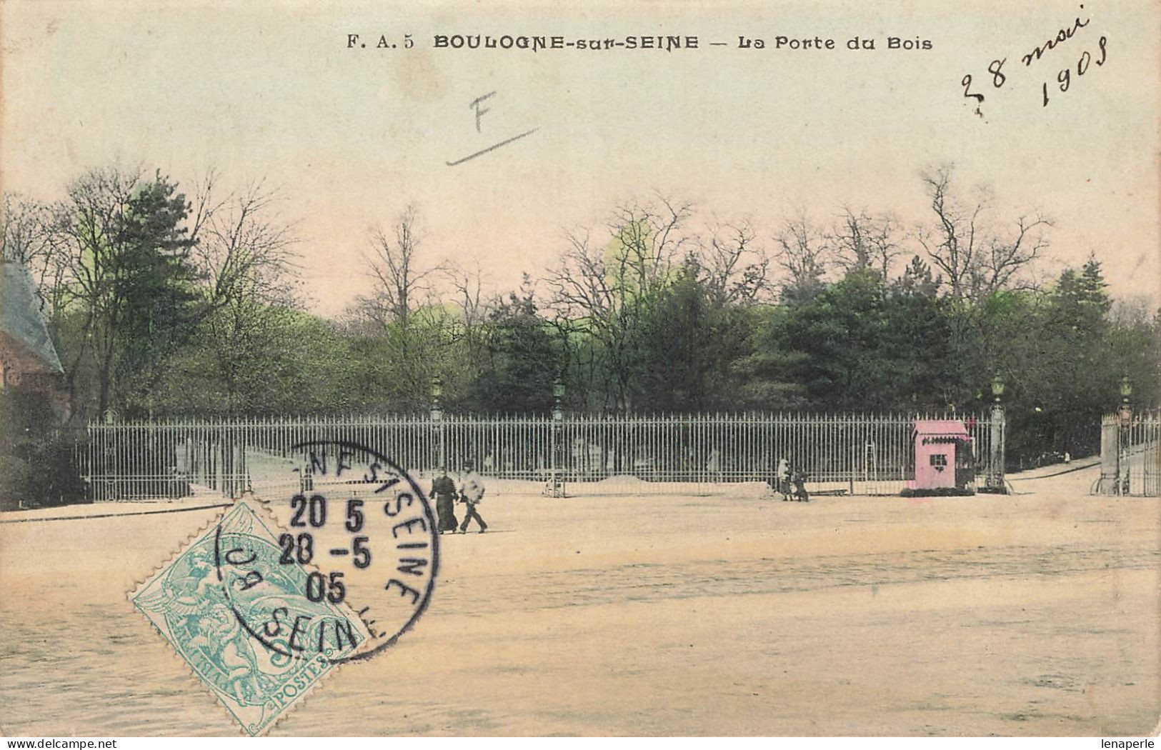 D9764 Boulogne Sur Seine La Porte Du Bois - Boulogne Billancourt