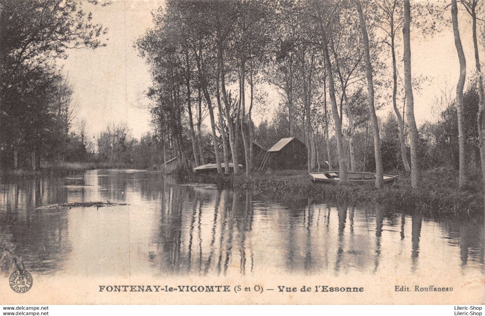 [91]  FONTENAY-le-VICOMTE  - Vue De L'Essonne  Edit. Rouffaneau -  Cpa ± 1930 ♦♦♦ - Autres & Non Classés