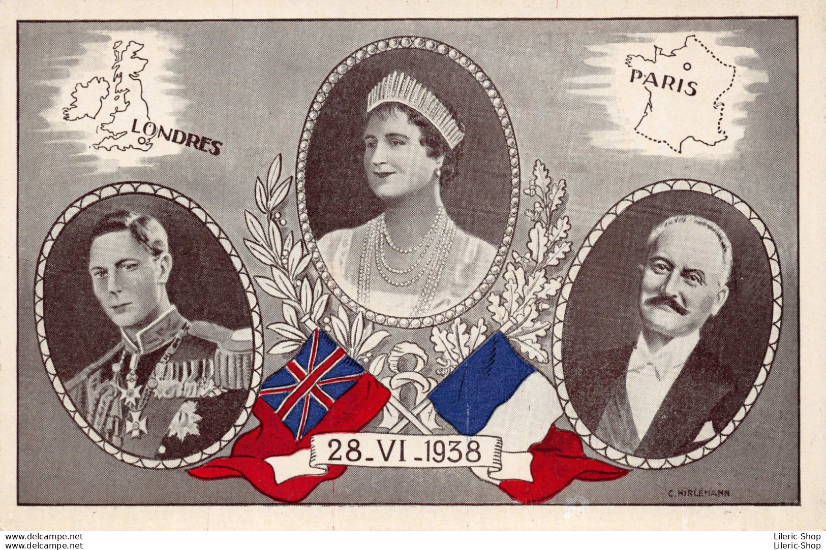 "SOUVENIR" Au Profit Des Jeunes Soldats Nécessiteux - PARIS-LONDRES 28 VI 1938 ♥♥♥ - Patriotic