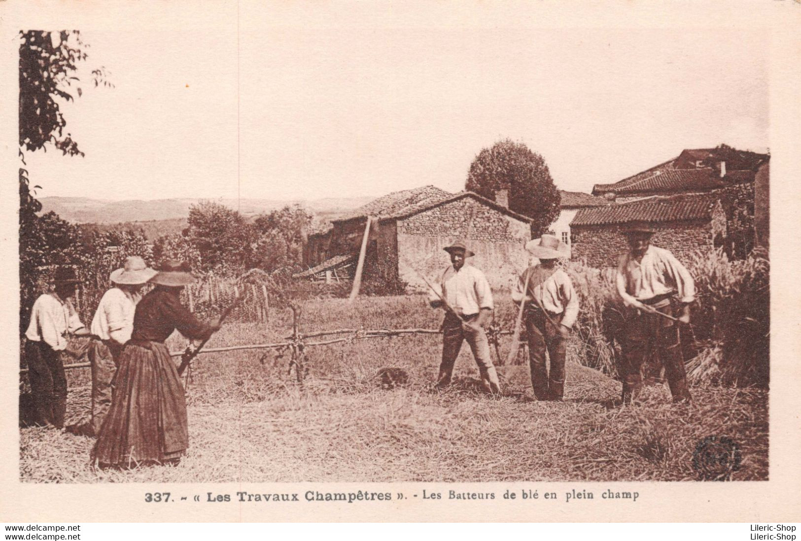 [43]  Les Travaux Champêtres Les Batteurs De Blé En Plein Champ - MB 337 Cpa ± 1930 ♥♥♥ - Autres & Non Classés