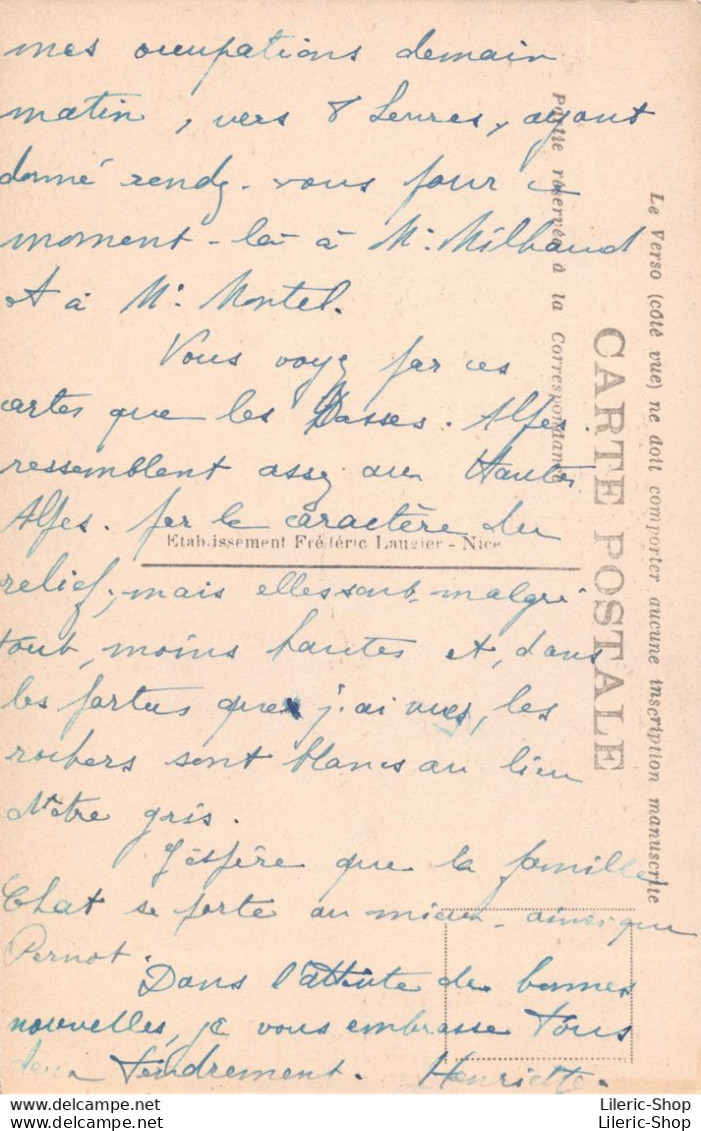 [04] ANNOT - Les Gorges De L'Argenton - La Cascade - Feraud Coiffeur, Annot ± 1910 ♥♥♥ - Autres & Non Classés