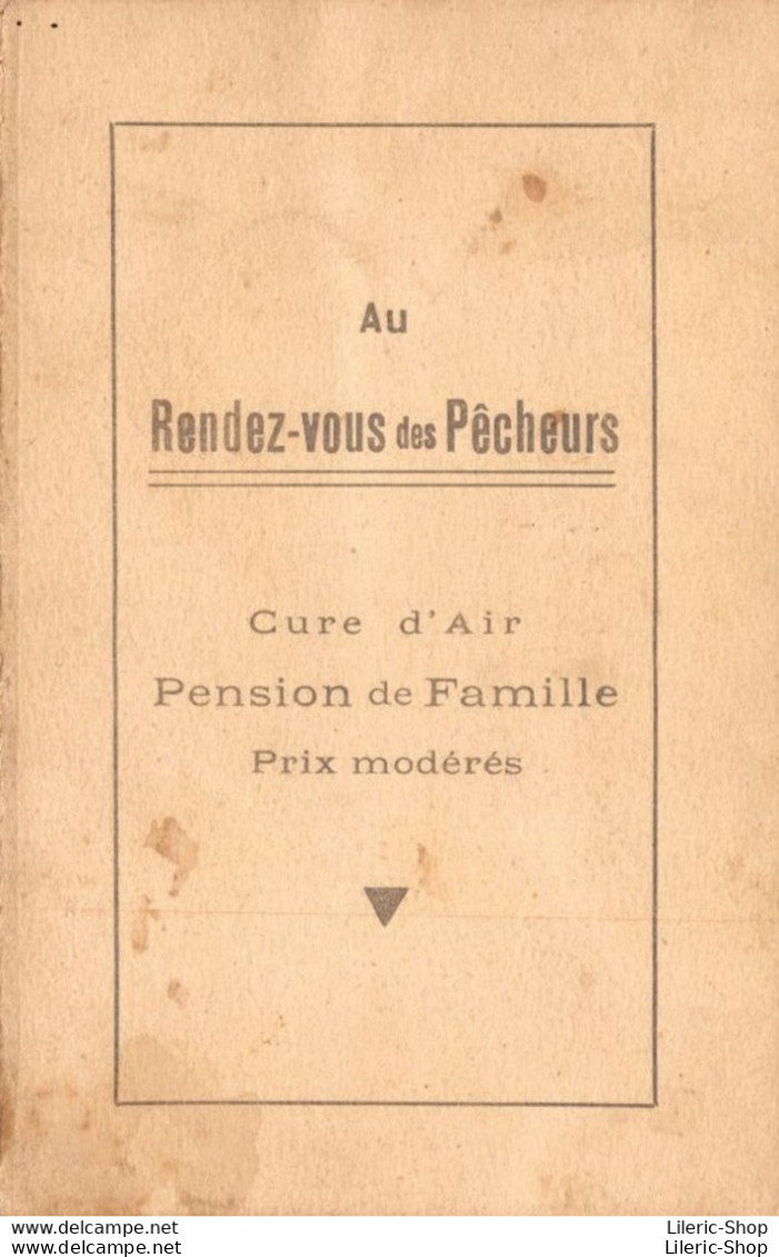 [43]  Retournac - Carte Double "Au Rendez-vous Des Pêcheurs -  Hôtel Du Commerce DESHORS ♦♦♦ - Retournac