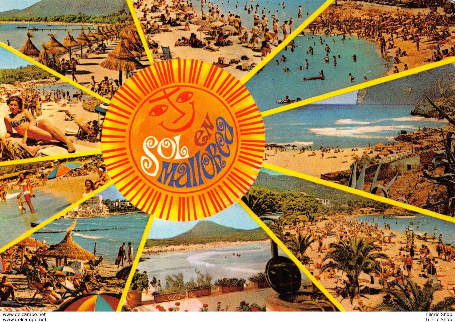 Espagne - Islas Baleares - Mallorca - Sol En Mallorca - Detalie De Las Playas  Cpm ♥♥♥ - Mallorca